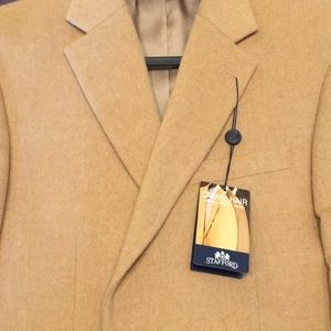 Suit jacket blazer tan camel hair. Rare and unique